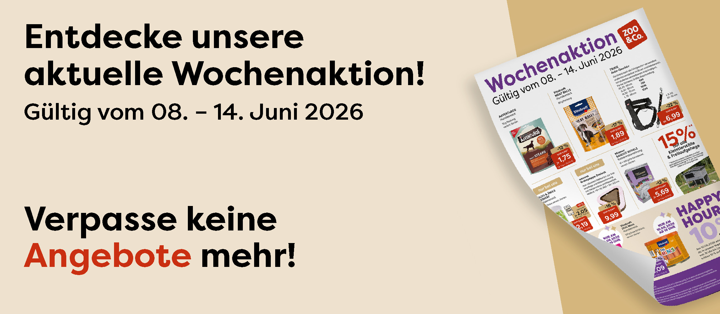 Entdecke unsere Wochenaktion!